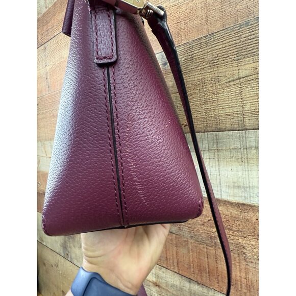 Kate Spade New York Matthews Street Maise Leather Satchel Purse - Picture 9 of 14